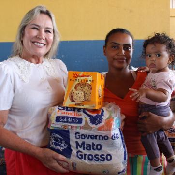 Imagem - Assistência Social entrega cestas de Natal para beneficiários em União do Norte